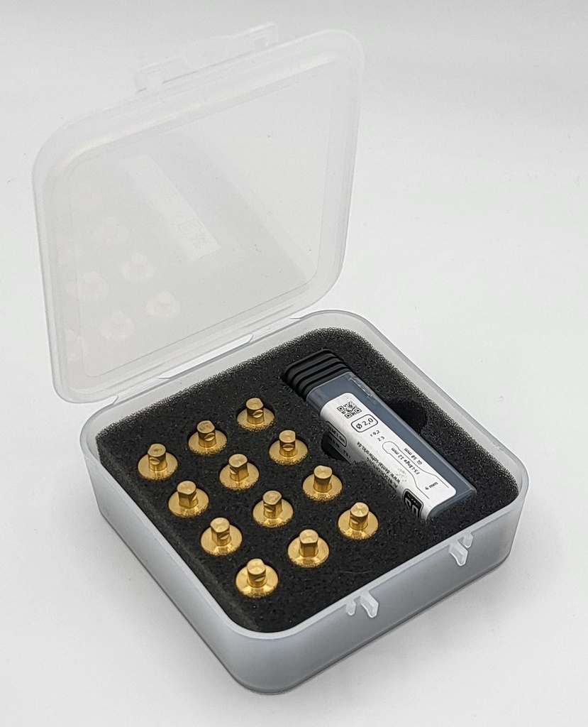 [300007] Test specimens NT-Trading (DC5/Cimt PI5)1 set=12 pcs incl. Milling tool