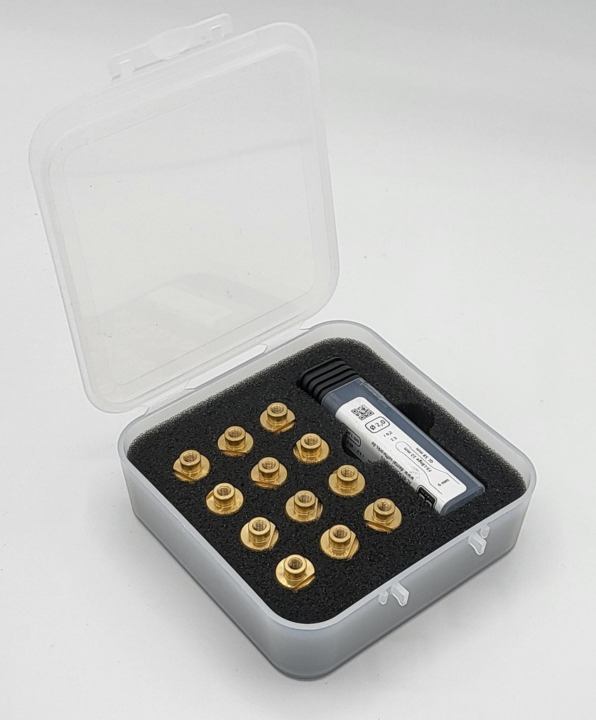 [300019] Test specimens Dental Direct (DC5/Cimt PI5)1 set=12 pcs incl. Milling tool
